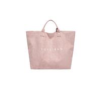 Bolso Tote de Ante para Mujer, Bolso Grande Marrón con Asa Superior, Bolso de Mano de Ante para Mujer, Bolso Hobo con Estampado de Letras (Pink,One Size)