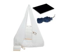 Bolso Tote De Cuero - Funda Plegable De Piel PU Con Llavero - Bolso Tote Grande Y Estiloso Para Viaje Y Compras,Para Mujeres Niñas Estudiantes Profesores Viajes Al Aire Libre Escuela Playa Oficina Pic