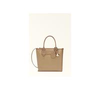 Bolso Tote Furla Divide IT S azul con estampado