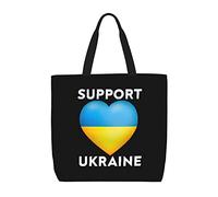 Bolso Tote Oremos Por Ucrania Bolso Tote Lona Multiusos Con Asa Bolsos De Hombro, Para Escuela, Trabajo, De Oficina, Estudiantes