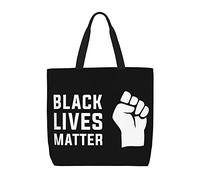 Bolso Totebag Las Vidas De Los Negros Son Importantes Bolso Tote De Lona Reutilizables Multiusos Bolsas De Compras, Para Diario, Mujeres, De Oficina, Escuela