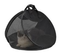 Bolso Transportín para Gatos,Malla Transpirable e Impermeable - Transportín para Gatitos para Viajes,para Senderismo IR al Trabajo Travesías Paseos Viajes Cortos Hombres Mujeres Jóvenes Mayores