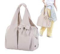 Bolso Transportín para Perros Pequeños - Portátil con Ventana de Malla y Bolsillos Laterales,Mochila Portamascotas,para Viajes en Senderismo, Bici, Moto, Coche, Actividades al Aire