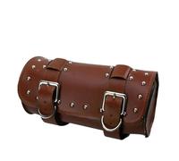 Bolso Trasero Laterales Alforja Colgante Universal 5 Tipos Motocicleta para Suzuki Bolsa Almacenamiento Herramientas Cola Horquilla Delantera Cuero PU Equipaje(Bag D)