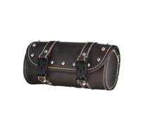 Bolso Trasero Laterales Alforja Colgante Universal Motocicleta 5 Tipos para Touring XL Cuero PU Horquilla Delantera Herramienta Trasera Bolsa Almacenamiento Equipaje(Bag E)