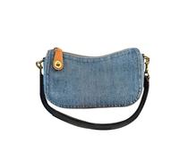 Bolso Vaquero Bolso de mano azul vaquero un solo hombro, bolso pequeño for mujer