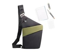 bolsobandolera para Hombre, bolsobandolera con, Impermeable, bolsoinformal para el Pecho, para Ciclismo, Compras, Fechas, Viajes salientes Llevar Las Necesidades di