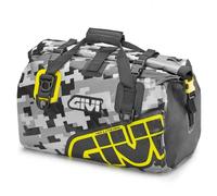 Bolsón De Moto Impermeable Camuflaje Amarillo Gris 40LT GIVI EA115CM