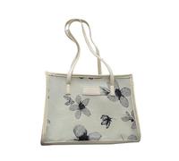 Bolsos Bolso De Axila De Estilo Coreano Hombro De De PU Compras Todo A Juego Tote De Gran Capacidad Bolso De De PU para Mujer Hombro De Gran Capacidad Linda Flor
