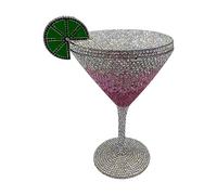 Bolsos con pedrería para mujer, bolso de noche con pedrería de copa | Elegante accesorio femenino glamoroso para amantes ocasiones especiales noches regalo buscado, Un, riferimento alla