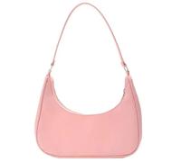 Bolsos Crescent Para Mujer Bolso de media luna de nailon for mujer, tipo sobre, tipo bola de masa, ligero, tipo bandolera, de un solo hombro Para Trabajo Citas Fiestas(Color3)