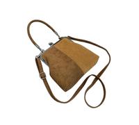 Bolsos cruzados de mezclilla para mujer, con cierre de beso, mini cartera azul para tarjetas de crédito, dinero en efectivo, monedero, organizador de bolsos, accesorios, Khaki, Medium