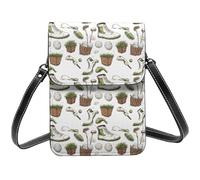 Bolsos cruzados pequeños con estampado de pelota de golf para mujer, bolsos pequeños de piel para teléfono celular