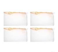 Bolsos de gasa de nailon 4 unidades para filtración fina de miel cruda con soporte elástico de borde