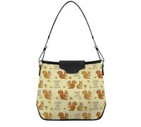 Bolsos de hombro para mujer, bolsos de mano con correas desmontables para viajes, uso diario, las vidas de las ardillas importan, amantes de las ardillas