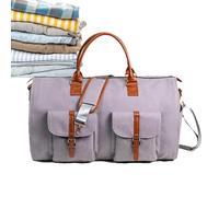 Bolsos de mano, bolsa de ropa con correa para el hombro | Bolsa de deporte impermeable de gran capacidad - Bolsa de vuelo multifuncional con cremallera, bolsas portátiles con múltiples bolsillos,