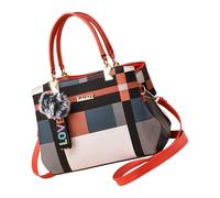 Bolsos de mano | Bolso de mano clásico Hobo | Bolso de mano retro con correa ajustable para mujeres, esposa, adultos, hombres, Brown, Refer to description