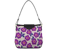 Bolsos de mano para mujer, bolsos de mano de moda con correa extraíble para viajes, uso diario, Inglaterra, Tudor, color morado rosa