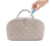 Bolsos de Maquillaje - Organizador Impermeable con Cremallera - De Maquillaje De Apertura Plana,para Artículos de Aseo Brocha Sombra de Ojos Lápiz Labial Viaje Vacaciones Cumpleaños Bodas Mujere