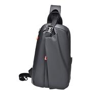 Bolsos de pecho para hombre, hebilla para hombre | Bolsa en caja de hombro, ruta de senderismo impermeable -backpack para hombres, mujeres, viajes, ciclismo, senderismo, trabajo, deportes, gris, Se