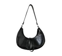 Bolsos De PU para Mujer Bolsos Bolso Hombro Almohada Axila Estilo Coreano Hombro A Juego Color Sólido