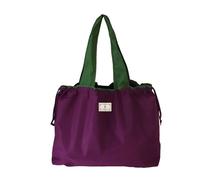 Bolsos grandes Shopper Elegante bolso de hombro resistente para mujer, bolso de mano de gran capacidad, perfecto para ir de compras, trajes casuales y bolsos diarios. Afilador de cuchillos, morado