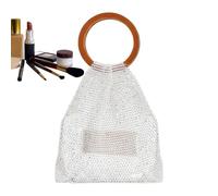 Bolsos Hechos A Mano - Bolso Tote Con Asa Brillante | Bolso Tote Para Mujer - Para Mujeres De Familia Y Novia Para Uso En Hogar Viaje Actividades De Interior Y Exterior Desplazamiento Y Diario