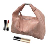 Bolsos para mujeres, bolso para mujeres, Bolso de mano suave de cuero PU de, Bolsas de mano con mango de metálico, bolsos de compras elegantes multifuncionales para un usag, rosa, Se référer