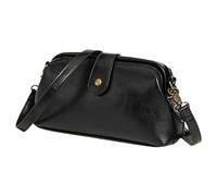 Bolsos Retro Langrents, Bolso Vintage Hecho a Mano Langrents, Bolso Retro de Cuero de Primera Calidad Hecho a Mano para Mujer (One Size,Black)