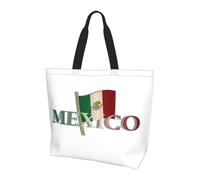 Bolsos Shopper México Mujer Bolsa De Mano Grande Bolsos De Hombro Casual Tote Bag Para Vacaciones Compras Escuela