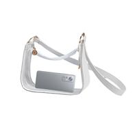 Bolsos transparentes para mujer | Bolso Tote suave transparente mujer | Bolso elegante con ajustable para eventos trabajo almuerzo escuela concierto playa viaje, Color .,