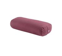 LOTUSCRAFTS Cojín de yoga para Yin Yoga, rollo, funda lavable de algodón orgánico, cojín con relleno de ceiba, rollo de pilates, cojín de meditación