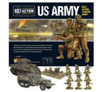 Bolt Action US Army 28mm Miniatures Starter Set - WWII Wargaming Model