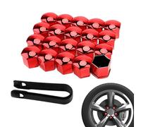Bolt Cap Covers - Wheel Nut Dust, Car Lug Bolt Covers, Tire Nut Protectors | 20 Tire Lug Bolt Decorative Dust Covers, Replacement Lug Cap Set For Auto Wheel Rim Protectio
