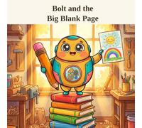 Bolt & The Big Blank Page: A Story About a Little Robot Who Loves To Draw