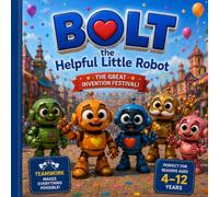 Bolt the Helpful Little Robot: A Heartwarming Story About Kindness, Teamwork, Friendship, and Helping Others for Kids Ages 4-12 (Bolt's Big Adventures)