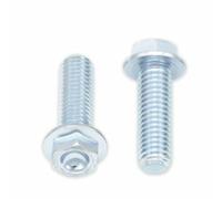 Bolt Tornillo de brida de cabeza hexagonal 10mm M8x1, 25x25mm 10 uds