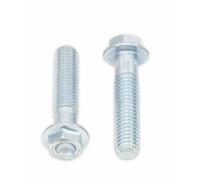 Bolt Tornillo de brida de cabeza hexagonal 10mm M8x1,25x35mm 10 piezas