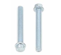 Bolt Tornillo de brida de cabeza hexagonal 8mm M6x1x45mm 10 piezas