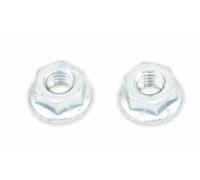 Bolt Tuerca bridada M6x1mm cabeza 10mm acero 10 piezas