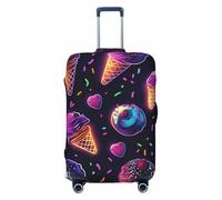 Boltpack Funda elástica para equipaje de viaje, Neon Ice Cream 9, S(Fits 18-21 Inch Luggage)