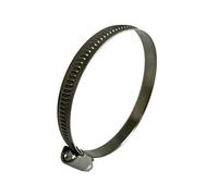 Boltza Abrazadera de manguera de 80-100 mm de acero inoxidable W4 (banda de 9 mm, rango de luz) x1