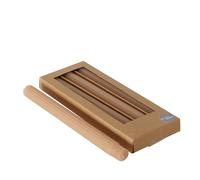 Boltze 2040793 Classic - Juego de 4 velas (25 cm, cera, superficie estriada, diseño clásico, vela, color beige, decoración)