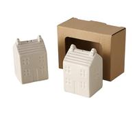 BOLTZE Homa 2055466 - Salero y pimentero (2 piezas, porcelana, 4,8 x 4,5 x 7 cm, capacidad de 45 ml, apto para lavavajillas, salero y pimentero)