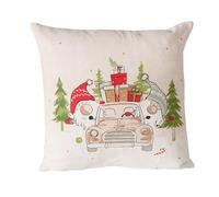Boltze Home Cojín Decorativo de Navidad Carrie, 45 x 45 cm