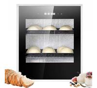 BoluDukNN Fermentadora Eléctrica De 40 L, Temperatura Y Humedad Ajustables (20-50 °c, 60-90% HR), Fermentación Uniforme, para Masa, Yogur Y Pan