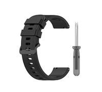 BoLulo Correa de 20mm Compatible con Huami Amazfit Neo/Polar Ignite/Unite/GTS 2 Mini/GTR 42MM - Brazalete de Repuesto (Negro)