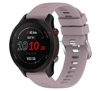 BoLulo Correa de Silicona 22mm para Garmin Forerunner 255 Music, Venu 2, Vivoactive 4, Coros Vertix, Apex 46mm y Apex Pro (Violeta)