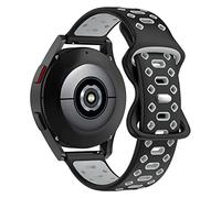 BoLuo 20mm Correa de Reloj para Garmin Venu 2 Plus,Bandas Correa Silicone Reloj Brazalete Correa para Garmin Vivomove Sport/Garmin Venu/Garmin Venu SQ/Forerunner 245 /Forerunner 158 (Gris oscuro)