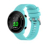 BoLuo 20mm Correa para Garmin Forerunner 158,Correas Reloj,Bandas Correa Repuesto,Nylon Reloj Recambio Brazalete Correa Repuesto para Garmin Forerunner 55/Venu SQ/Venu/Huami Amazfit Neo (azul)